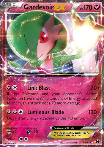 Carta Pokémon: Gardevoir Ex (14/25) Coleção Celebrações