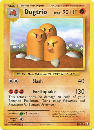 Dugtrio (#56/108)