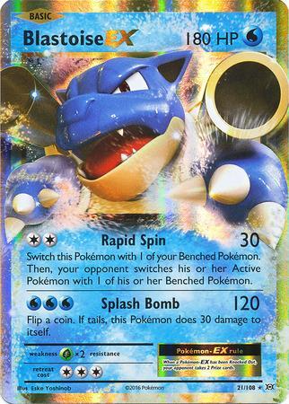 Blastoise-EX (#21/108)