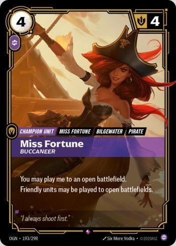 Miss Fortune - Buccaneer (#193) | Loja do Kooper - Pokémon e Mangás