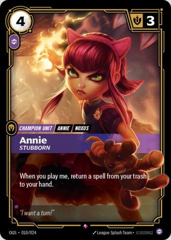 Annie - Dark Child (Starter) (#17) | Bolovo Games