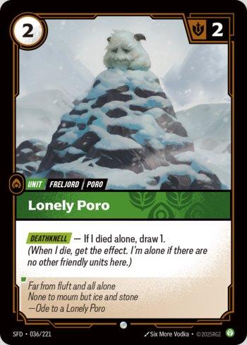 Lonely Poro (#36) - Magic Domain - Mais de 10 anos de