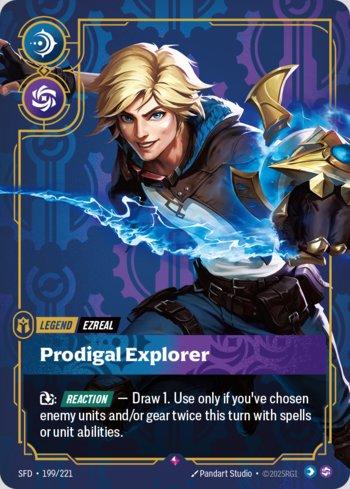 その他 Prodigal Explorer riftbound Ezreal - Prodigal Explorer (199) | Busca de Cartas | LigaRiftbound