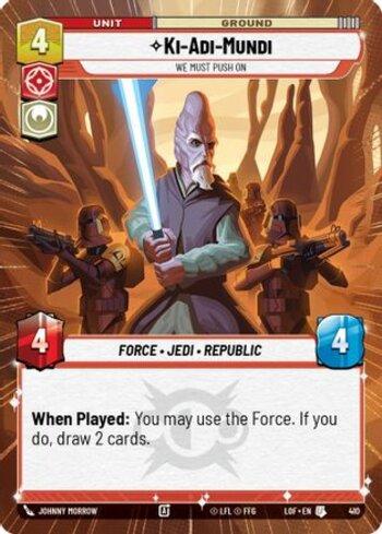 Ki-Adi-Mundi - We Must Push On (Hyperspace) (#410) | www