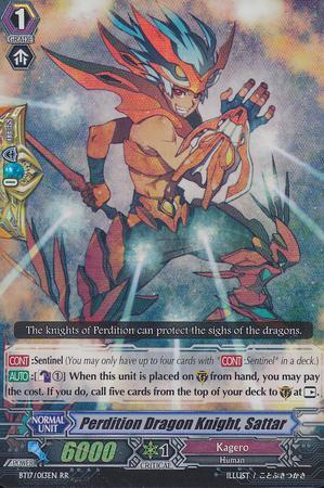Perdition Dragon Knight, Sattar (#013)