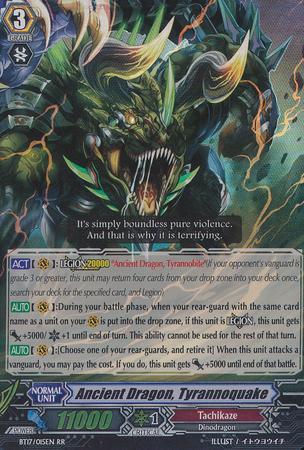 Ancient Dragon, Tyrannoquake (#015)