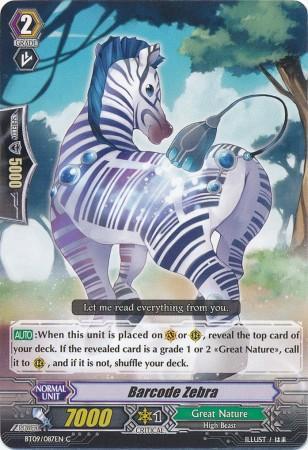 Barcode Zebra (#087)