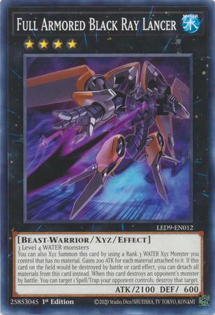 Lanceiro do Raio Negro de Armadura Completa / Full Armored Black Ray Lancer (#DUSA-EN008)