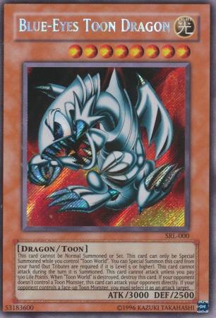 Dragão Toon de Olhos Azuis / Blue-Eyes Toon Dragon (#DLG1-EN051)