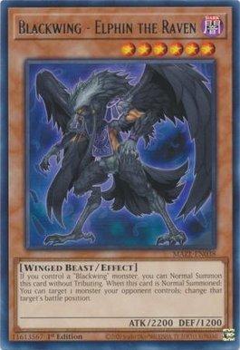 Asanegra - Elphin, o Corvo / Blackwing - Elphin the Raven (#WGRT-EN026)