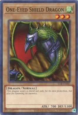 Dragão Escudo de Um Só Olho / One-Eyed Shield Dragon (#LOB-087)