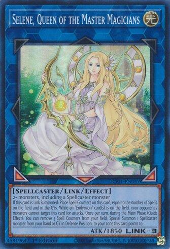 Selene, a Rainha dos Magos Mestre / Selene, Queen of the Master Magicians (#RA01-EN047)