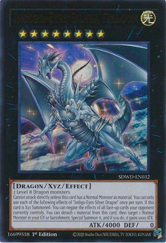 Dragão Prateado de Olhos Índigo / Indigo-Eyes Silver Dragon (#SDWD
