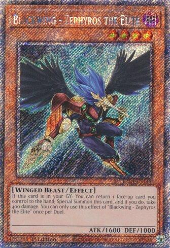Asanegra - Zéfiro, a Elite / Blackwing - Zephyros the Elite