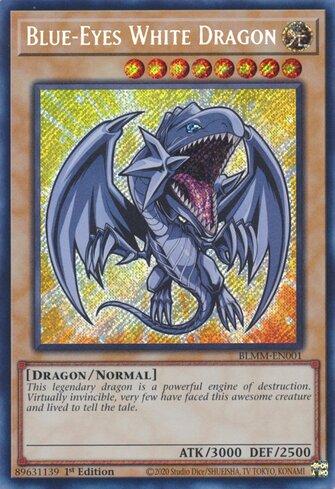 Dragão Branco de Olhos Azuis / Blue-Eyes White Dragon (#JMP-001