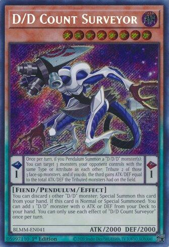 D/D Count Surveyor (BLMM-EN041 - Secret Rare)