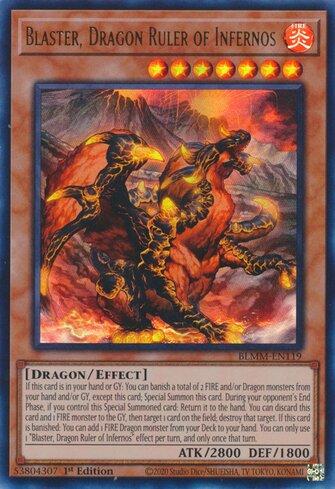 Dinamite, Dragão Soberano dos Infernos / Blaster, Dragon Ruler of