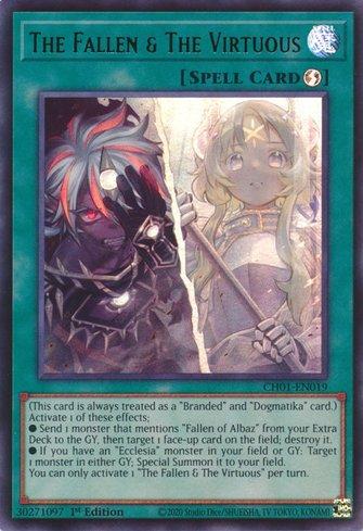 【遊戯王】The Fallen & The Virtuous O Caído e a Virtuosa / The Fallen & The Virtuous | Busca de Cartas