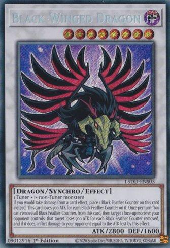 Dragão de Asas Negras / Black-Winged Dragon (#L5DD-ENS03