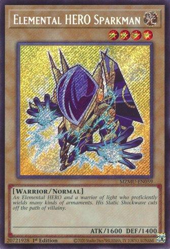 Sparkman, o HERÓI do Elemento / Elemental HERO Sparkman (#MZMU