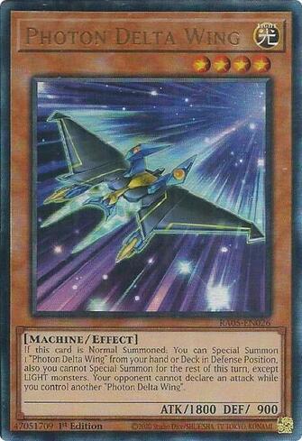 Caça Delta de Fóton (Ultimate Rare) / Photon Delta Wing (Ultimate