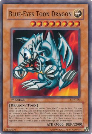 Dragão Toon de Olhos Azuis / Blue-Eyes Toon Dragon (#SRL-000)