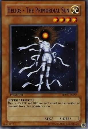 Helios-O Sol Primordial / Helios - The Primordial Sun (#SDDE-EN005)