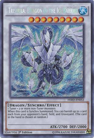 Trishula, o Dragão da Barreira de Gelo / Trishula, Dragon of the Ice Barrier (#HSRD-EN052)