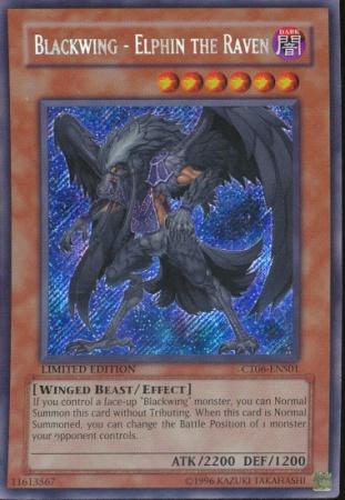 Asanegra - Elphin, o Corvo / Blackwing - Elphin the Raven (#WGRT-EN026)