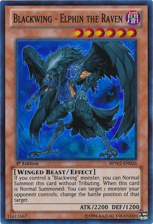 Asanegra - Elphin, o Corvo / Blackwing - Elphin the Raven (#DP11-EN005)