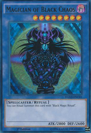 Mago do Caos das Trevas / Magician of Black Chaos (#YGLD-ENC01)