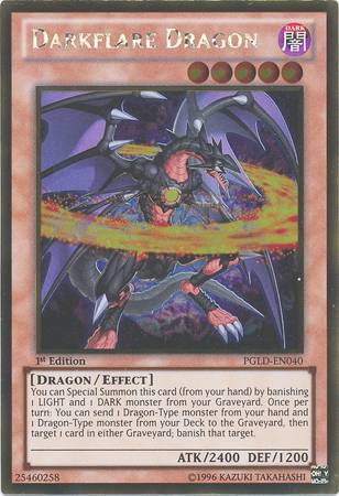 Dragão do Brilho Obscuro / Darkflare Dragon (#PGLD-EN040)