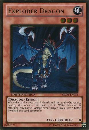 Dragão Explosivo / Exploder Dragon (#GLD3-EN012)