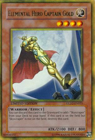 Elemental HERO Captain Gold (#LCGX-EN026)