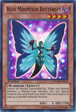 Borbolespiã Imperadora Azul / Blue Mountain Butterspy (#NUMH-EN012)