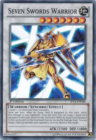 Guerreiro das Sete Espadas / Seven Swords Warrior (#SP13-EN048)