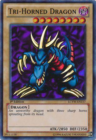 【ARS10】TRI-HORNED DRAGON LOB-000 Dragão de Três Chifres / Tri-Horned Dragon (#LOB-000) - Epic Game
