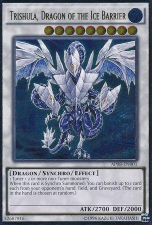 Trishula, o Dragão da Barreira de Gelo / Trishula, Dragon of the Ice Barrier (#AP08-EN001)