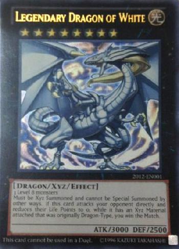 Lendário Dragão de Branco, Yu-Gi-Oh!