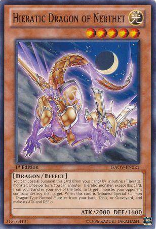 Dragão Hierático de Nebthet / Hieratic Dragon of Nebthet (#GAOV-EN021)