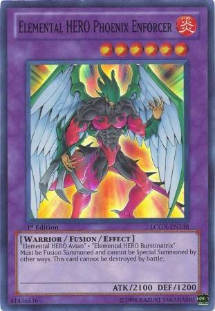 Elemental HERO Phoenix Enforcer (#EOJ-EN032)
