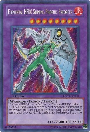 Elemental HERO Shining Phoenix Enforcer (#EOJ-EN033)
