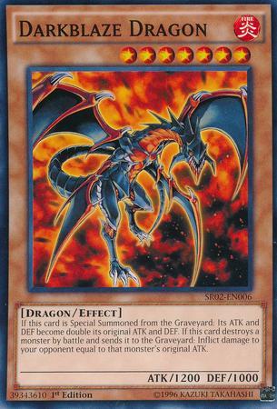 Dragão da Chama Negra / Darkblaze Dragon (#SDRL-EN002)