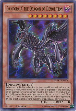 Gandora-X, o Dragão da Demolição / Gandora-X the Dragon of Demolition (#MVP1-EN049)