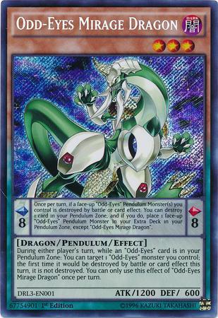 Dragão Miragem de Olhos Anômalos / Odd-Eyes Mirage Dragon (#LEDD-ENC05)