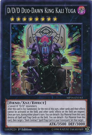 D/D/D Kali Yuga, o Rei do Duplo Amanhecer / D/D/D Duo-Dawn King Kali Yuga (#MP16-EN143)