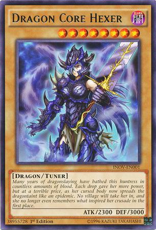 Bruxa do Núcleo de Dragão / Dragon Core Hexer (#INOV-EN001)