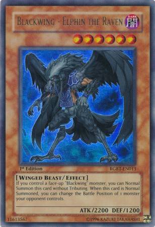 Asanegra - Elphin, o Corvo / Blackwing - Elphin the Raven (#DP11-EN005)