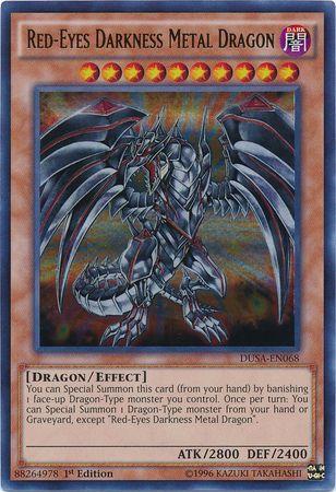 Dragão Metálico das Trevas de Olhos Vermelhos / Red-Eyes Darkness Metal Dragon (#ABPF-ENSE2)