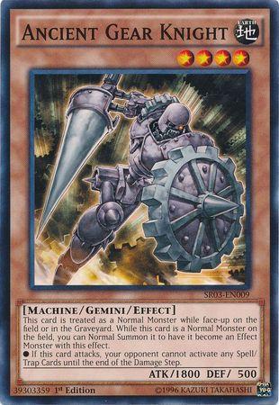 Cavaleiro do Mecanismo Antigo / Ancient Gear Knight (#SGX1-END10)
